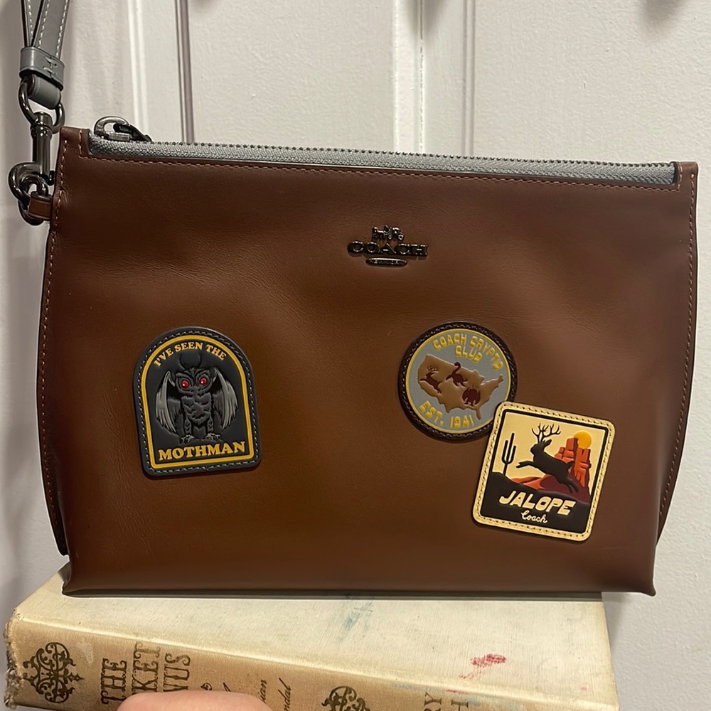 Coach Crypto Club Collection Pouch